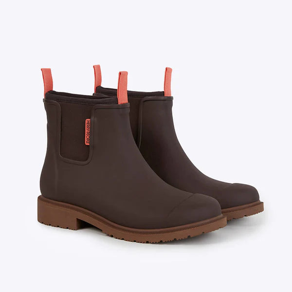 Merry People Bobbi Mocha Pink Ankle Wellington Boot