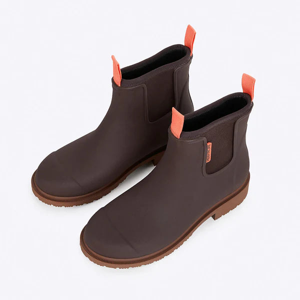 Merry People Bobbi Mocha Pink Ankle Wellington Boot