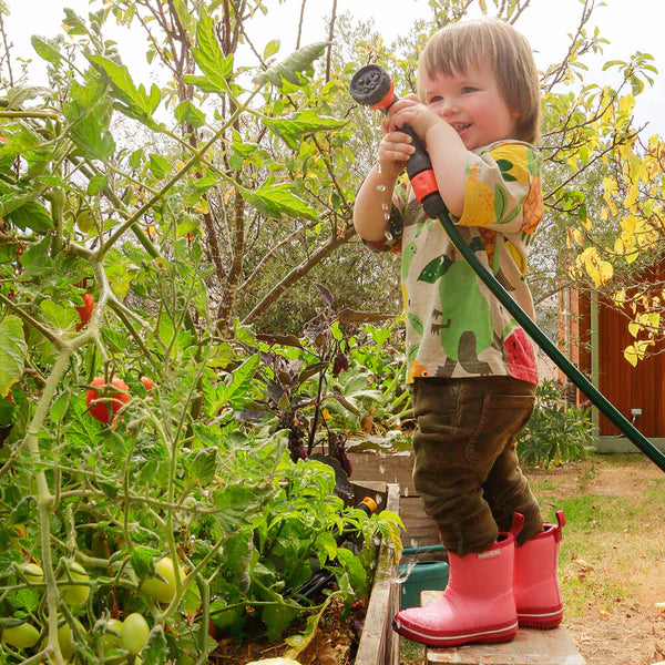 Merry People Kids Andie Bubblegum Wellington Boot