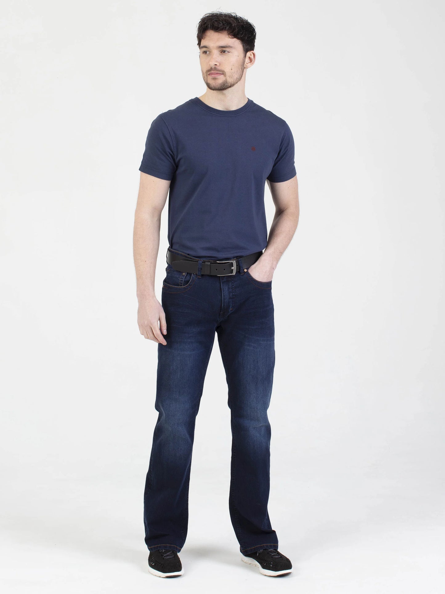 Mish Mash 1941 Mustang Bootcut Jeans - Blue Black