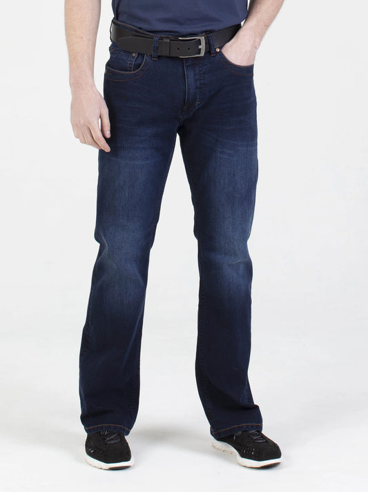 Mish Mash 1941 Mustang Bootcut Jeans - Blue Black