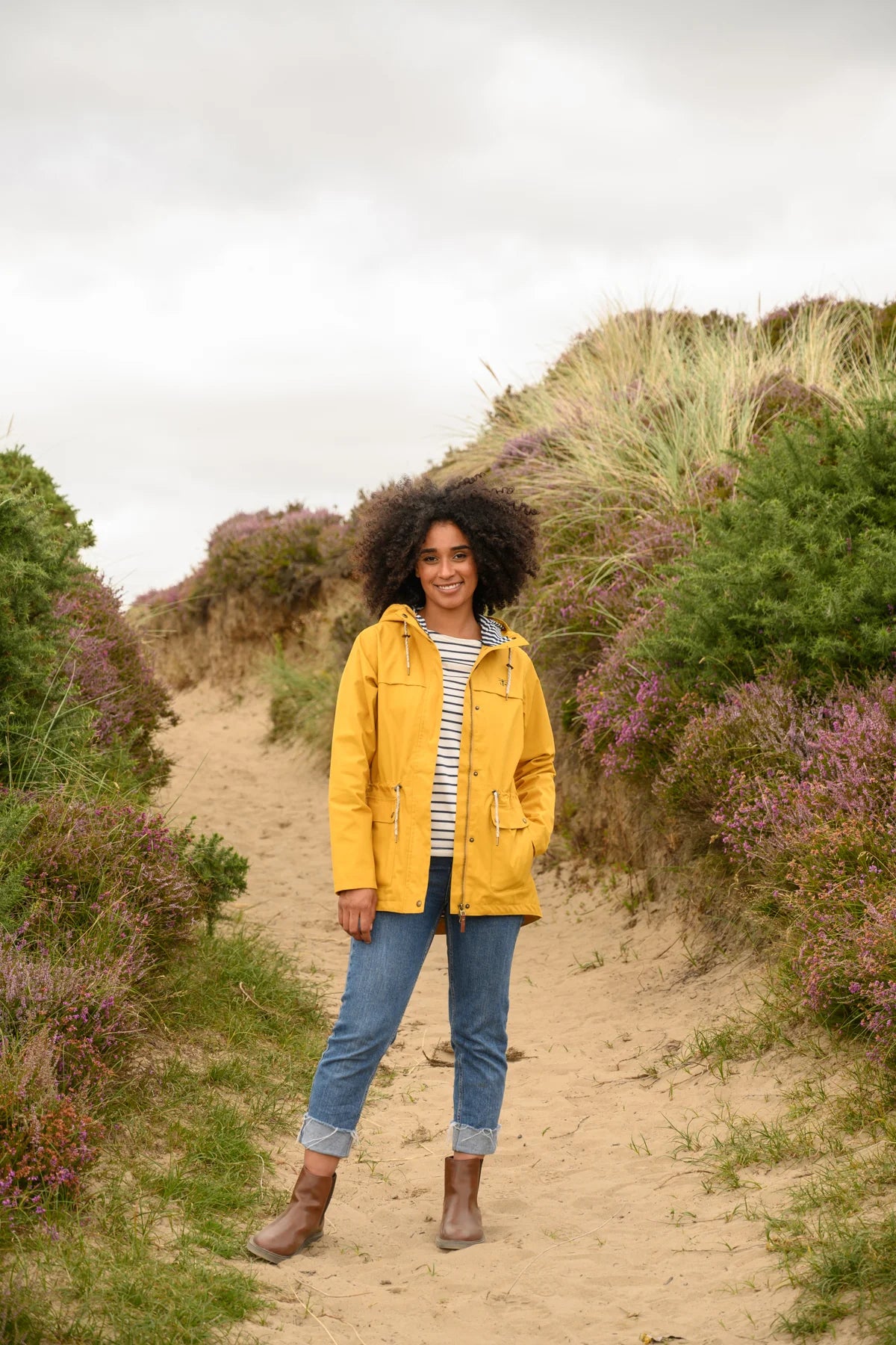 Lighthouse Alicia Jacket in Sunrise Yellow