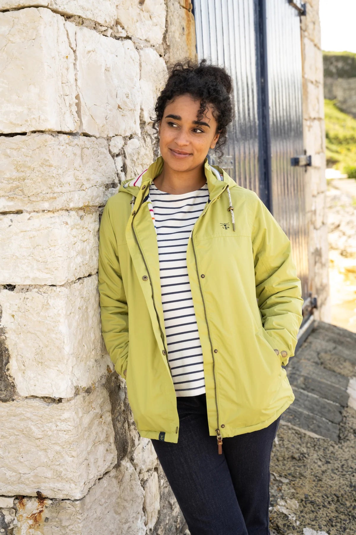 Lighthouse Eva Coat in Apple