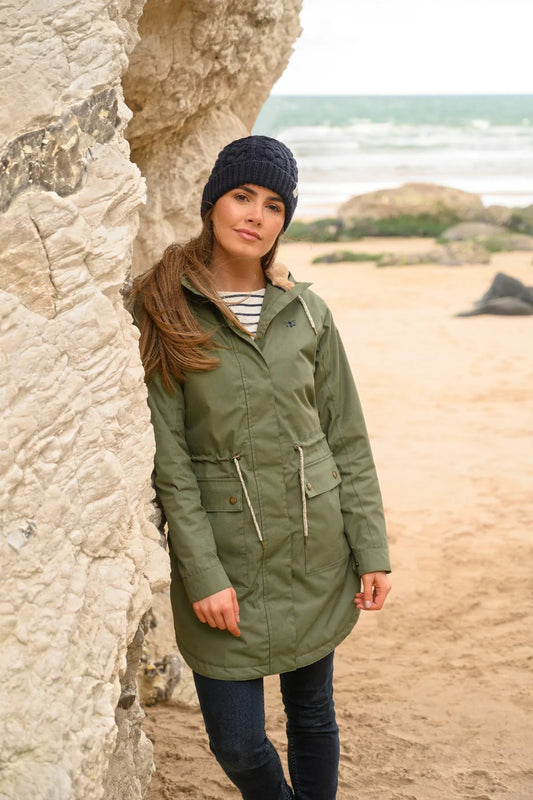 Lighthouse Isobel Coat in Khaki