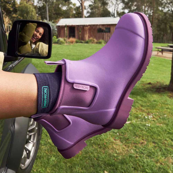 Merry People Bobbi Orchid Ankle Wellington Boot