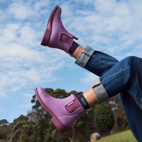 Merry People Bobbi Orchid Ankle Wellington Boot