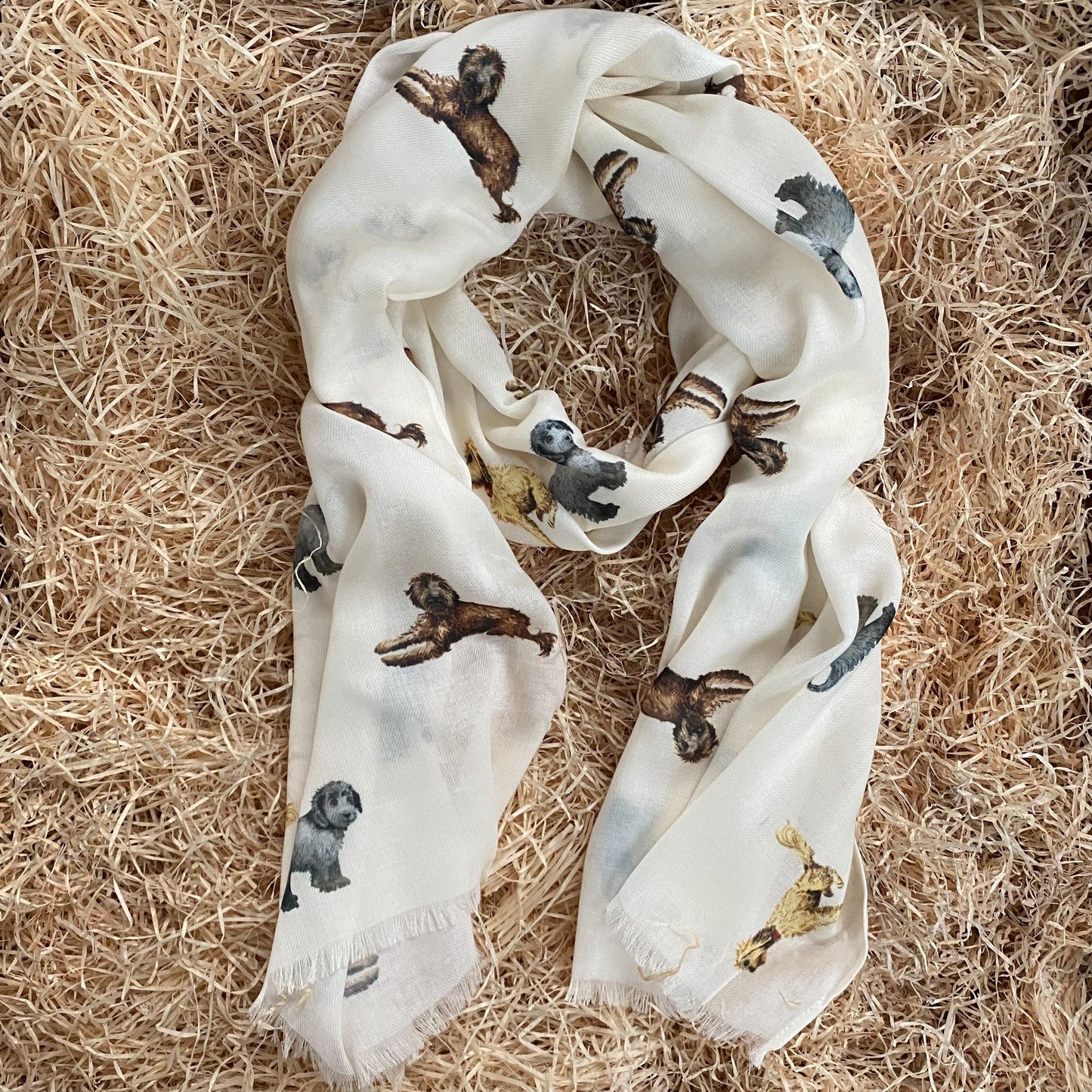 The Cockapoos Scarf - At Home in The Country