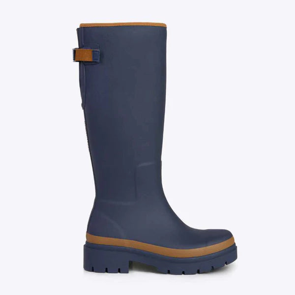 Merry People Fergie Tall Wellington Boot - Oxford Blue