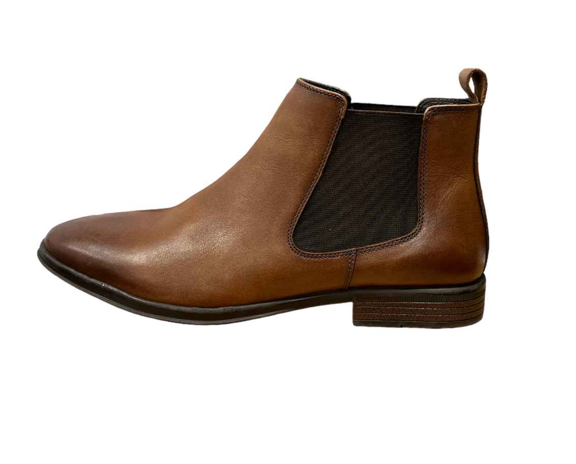 Corrib Bruno Chelsea Tan Leather Boots