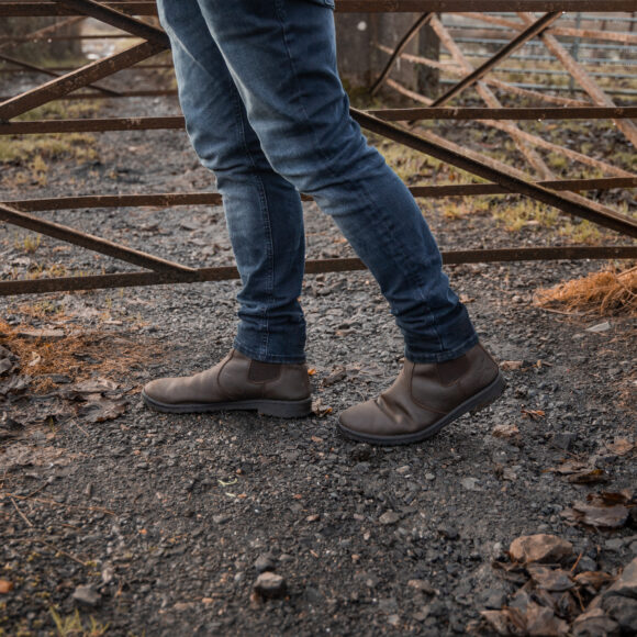 Xpert Heritage Saddler Dealer Boots In Rustic Brown