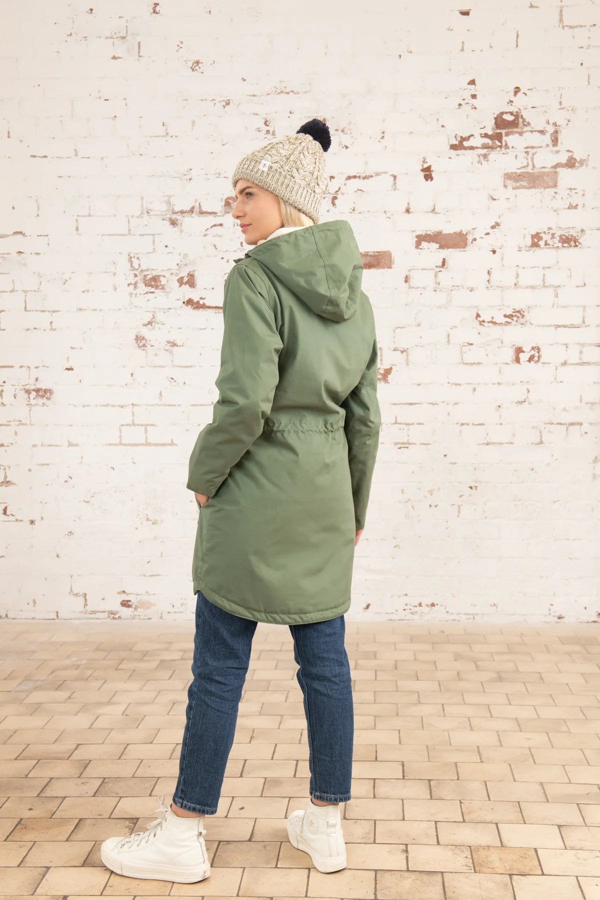 Lighthouse Isobel Coat in Khaki