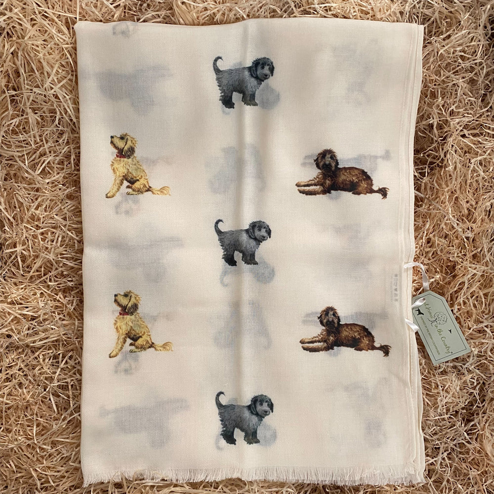 The Cockapoos Scarf - At Home in The Country