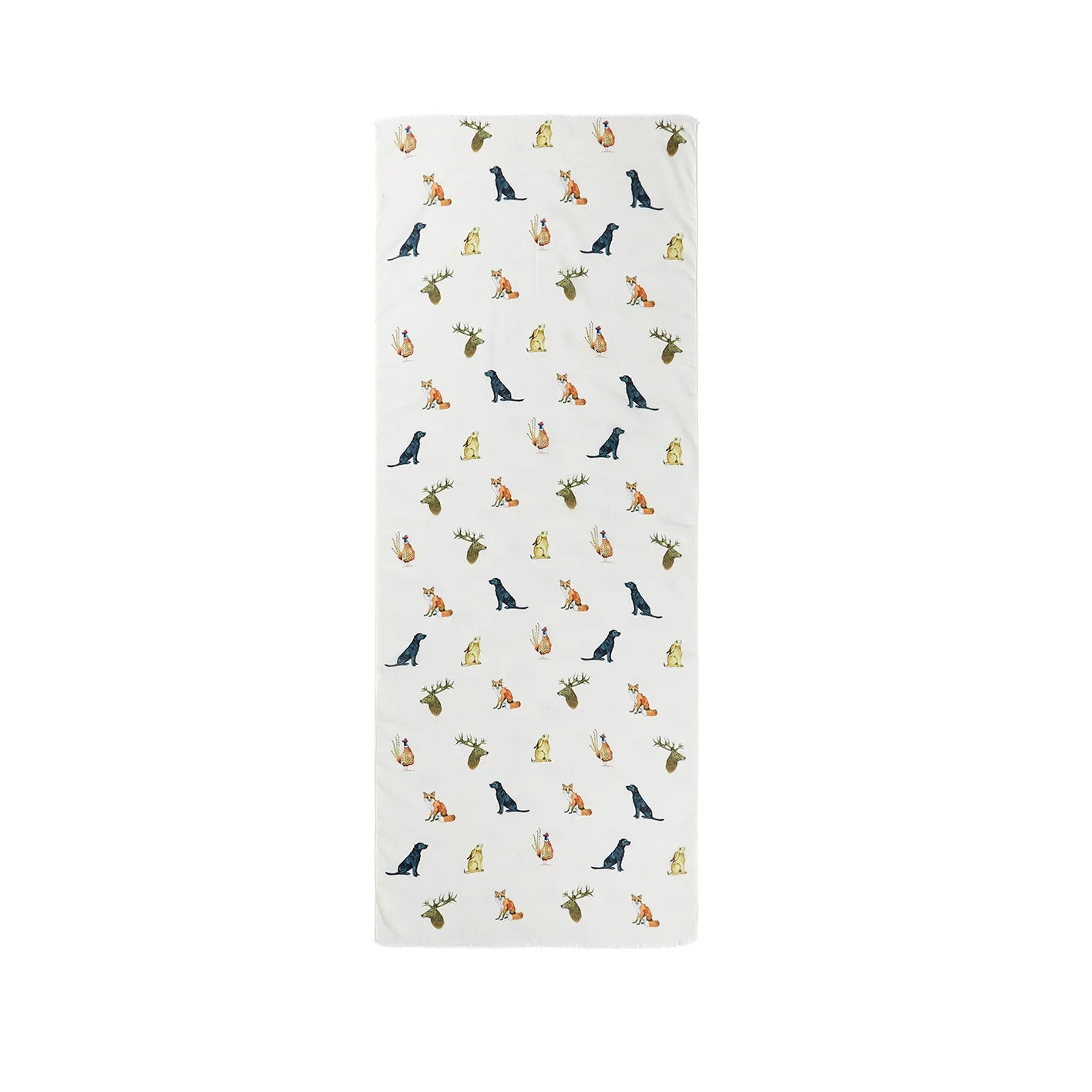 Country Animals Scarf - At Home in The Country