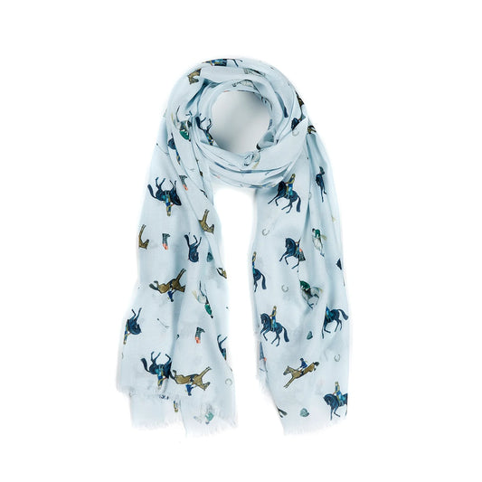 Horse Lovers Scarf - At Home in The Country
