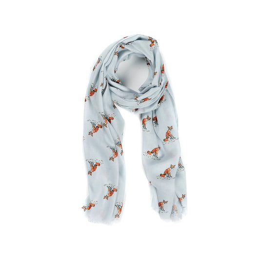 Fox Scarf - At Home in The Country