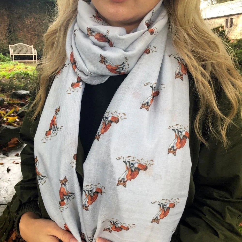 Fox Scarf - At Home in The Country