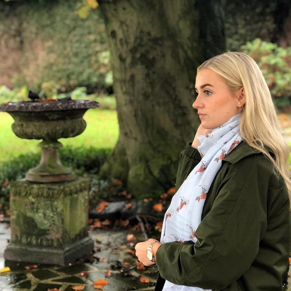 Fox Scarf - At Home in The Country