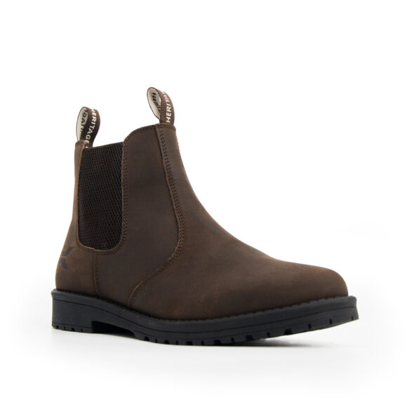 Xpert Heritage Saddler Dealer Boots In Rustic Brown