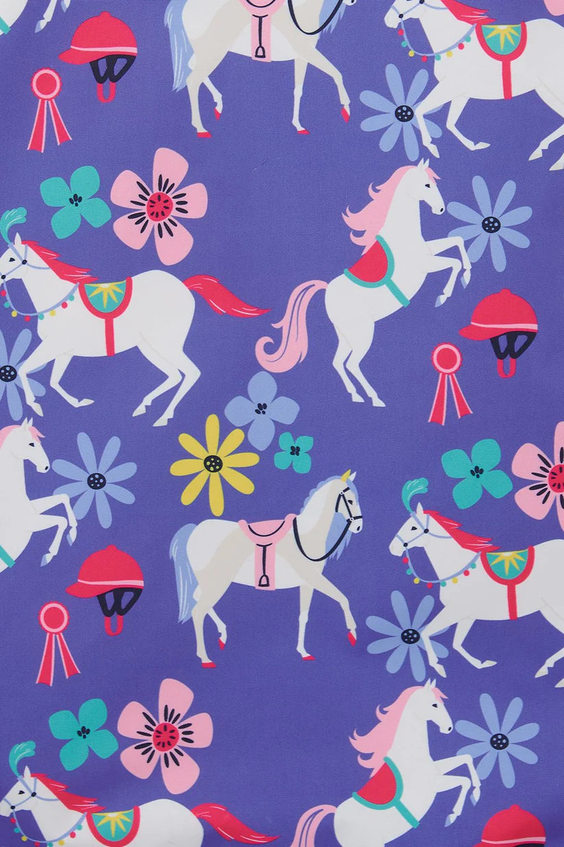 Lighthouse Children's Alex Gilet - Horse Print
