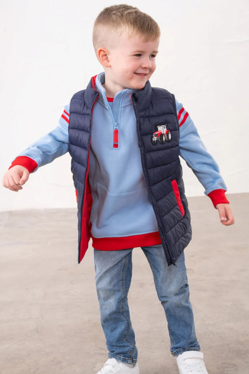 Lighthouse Abel Gilet in Red Tractor