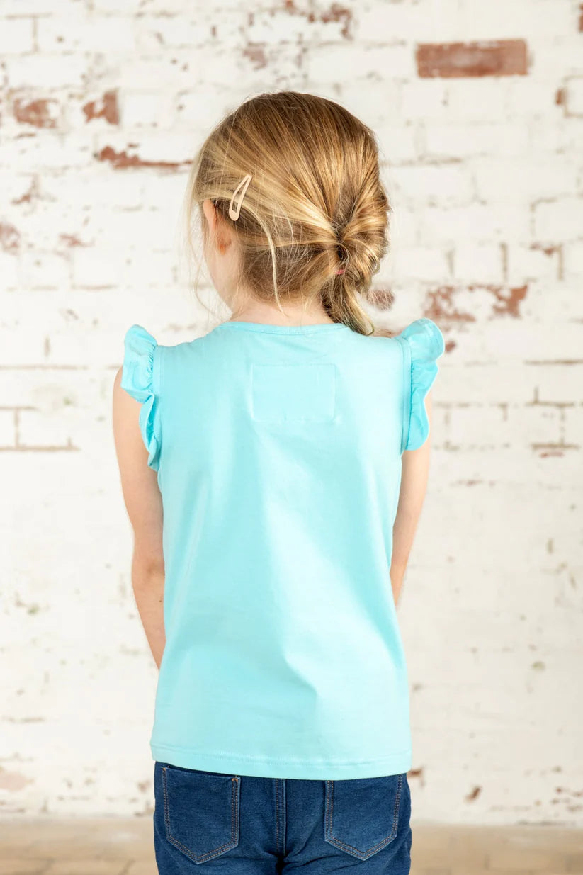 Lighthouse Causeway Swing Tee - Pony Print