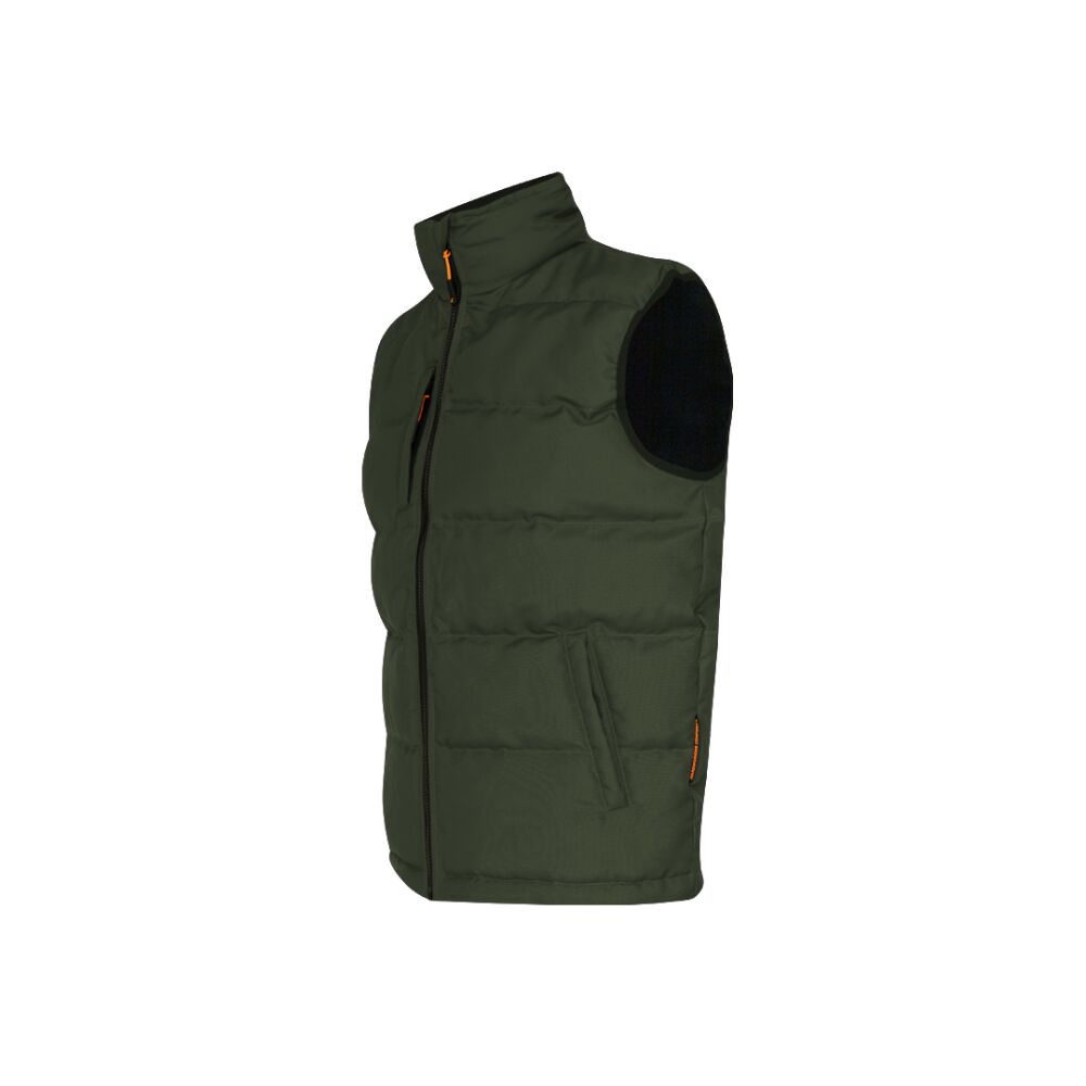Xpert Core Padded Work Bodywarmer in Green