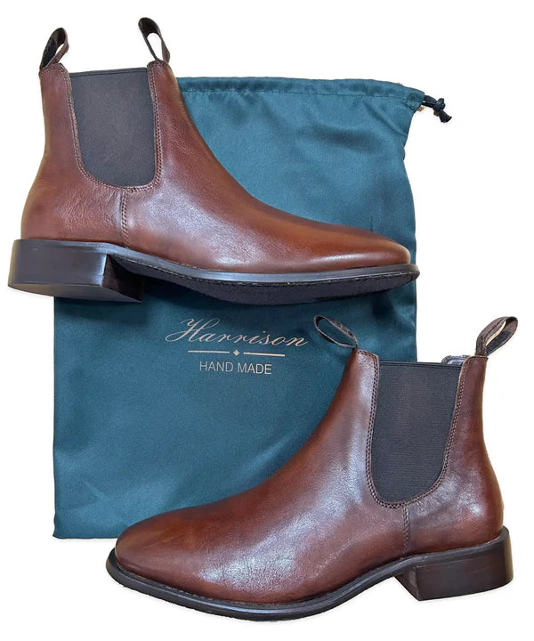Harrison Chelsea Boots in Brush Brown - H1 - 206
