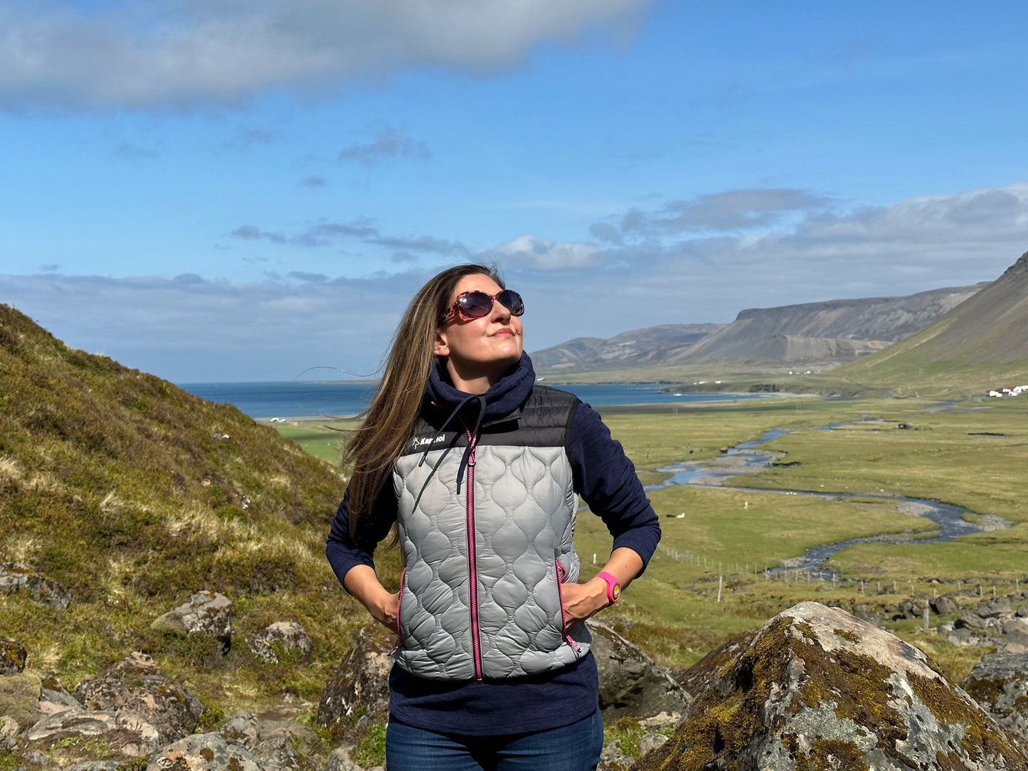 Kapriol Ladies Thermic Gilet in Grey / Black