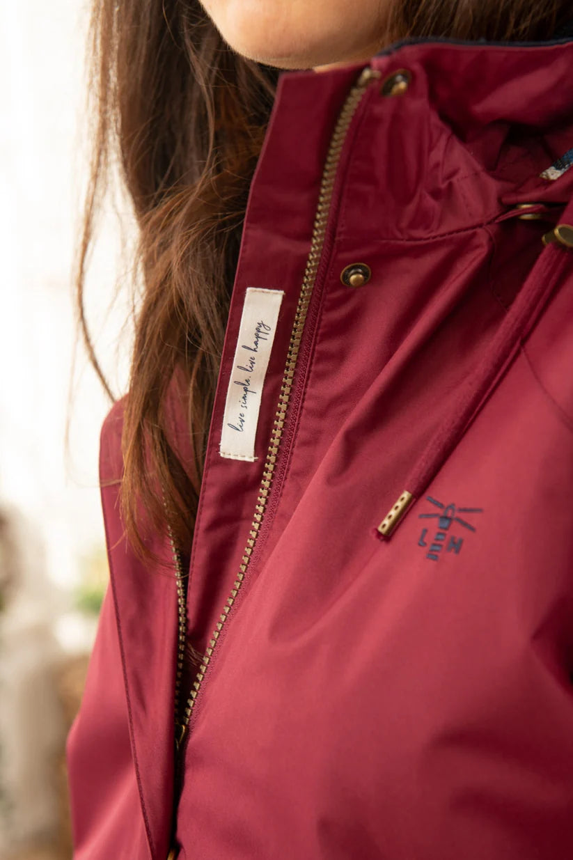 Lighthouse Kendal Waterproof Coat - Berry