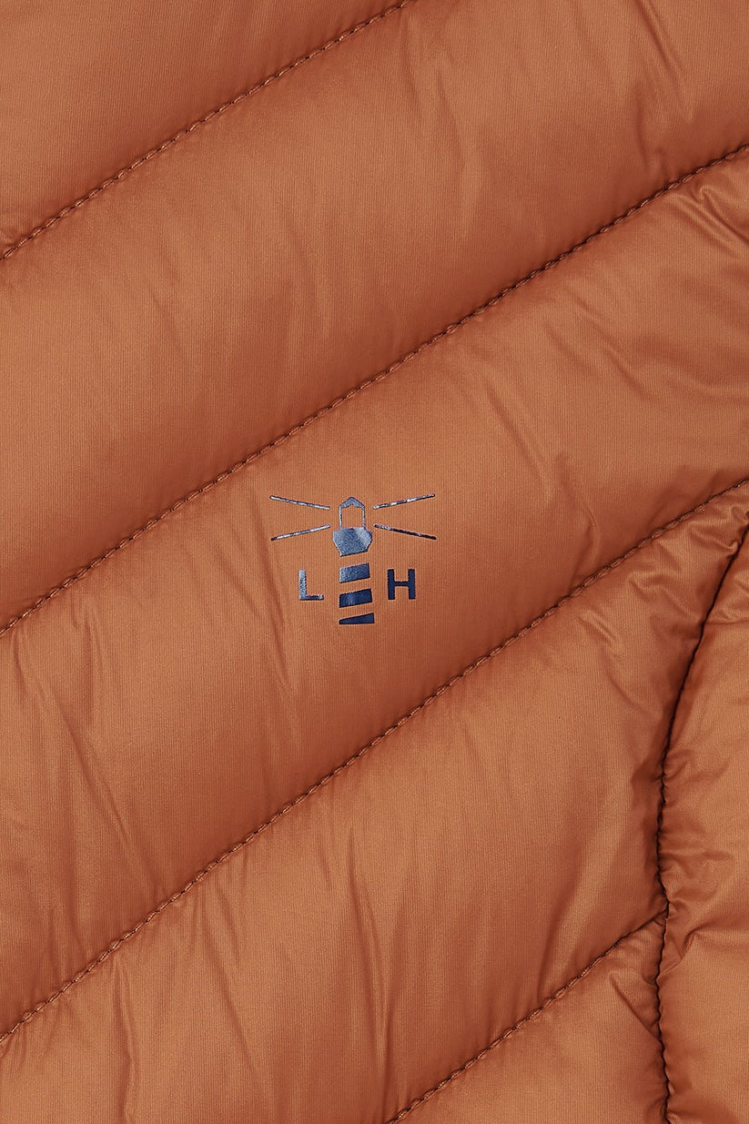 Lighthouse Laurel Gilet in Rust