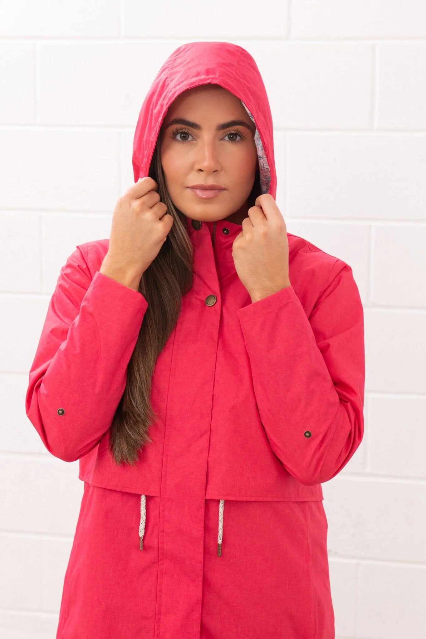 Lighthouse Pippa Coat - Raspberry