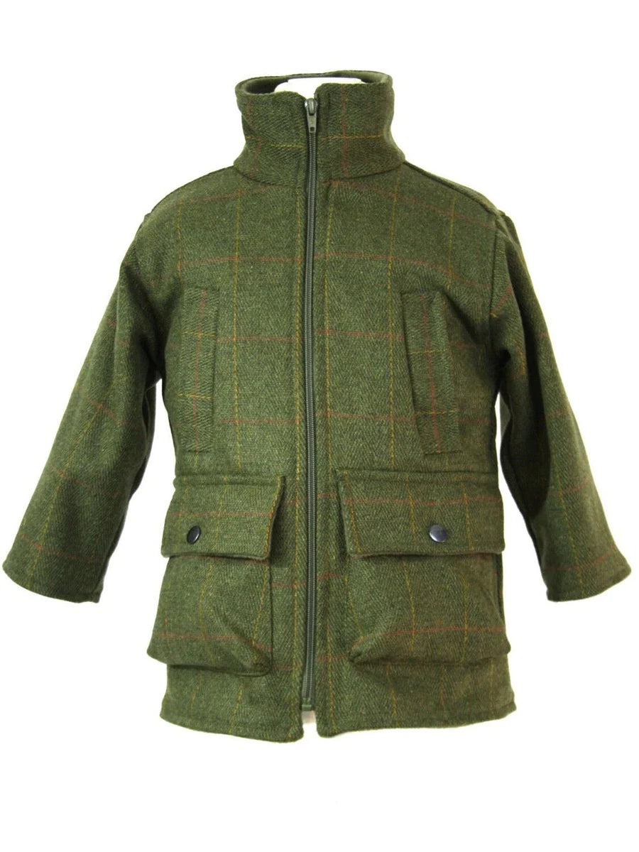 Boys' Fleece Lined Tweed Jacket