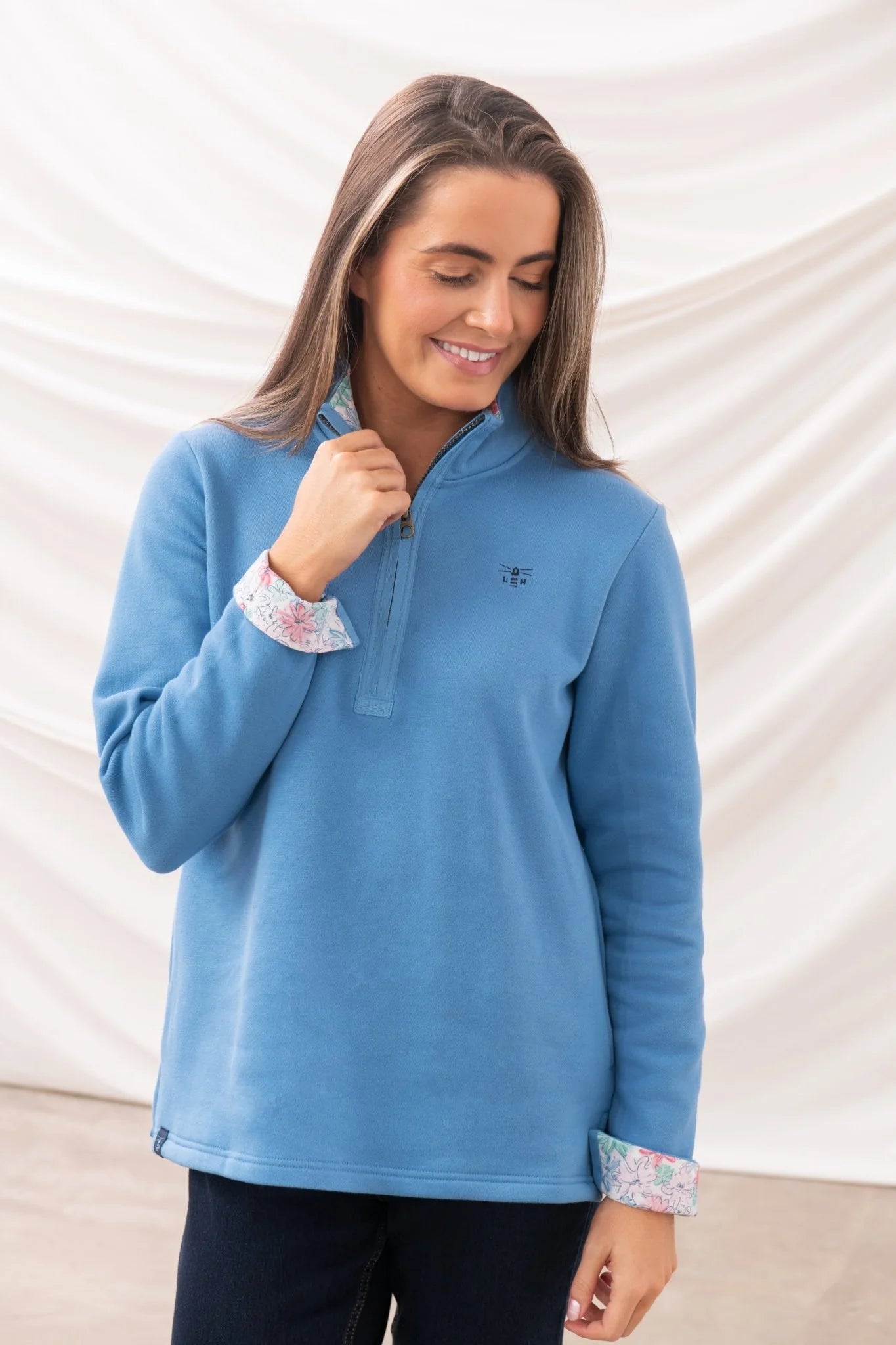 Lighthouse Shore Sweatshirt - Marine Blue
