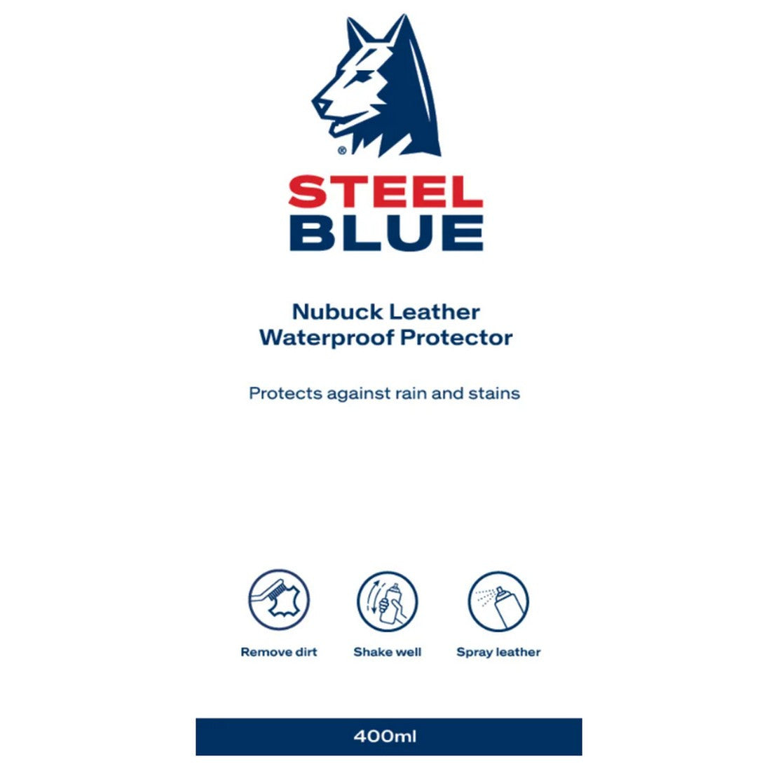Steel Blue Nubuck Water Protector Spray 400ml