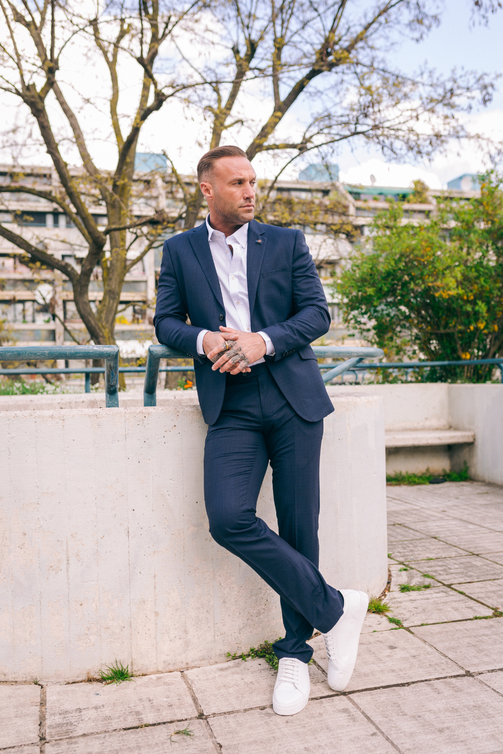 The P22 Smart Sneaker, part of the all-new Cavani X Best collaboration. With its unique sole pattern and smooth design, you're sure to look your best in the P22 Smart Sneaker. TV personality, famous for his appearances on 'Ex on the Beach', 'Celebrity Big Brother' and so much more. The Calum Best Range @ www.millscountrystore.com