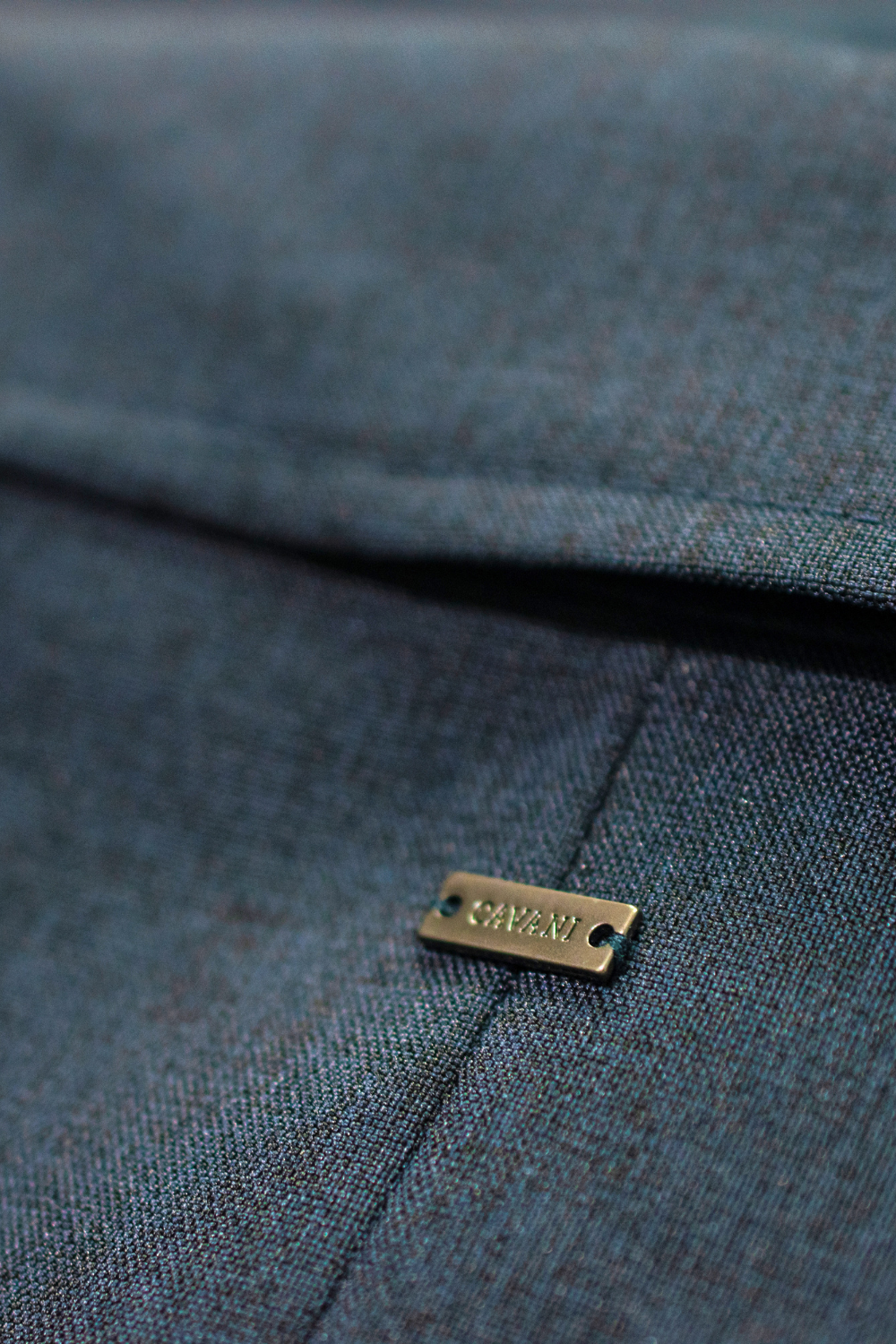 House of Cavani Brando Navy Blue Jacket OverCoat 3/4 Length with Soft Shell Inner Zip