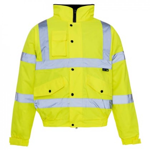 Reflective Hi-Vis Storm Bomber Jacket @ millscountrystore.com