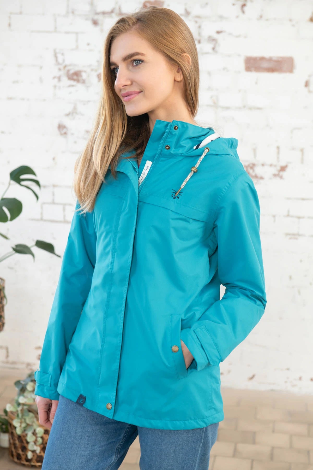 Lighthouse Ladies Beachcomber Jacket - Sea Blue