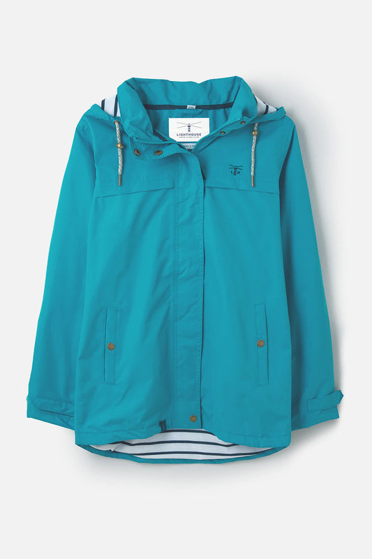 Lighthouse Ladies Beachcomber Jacket - Sea Blue