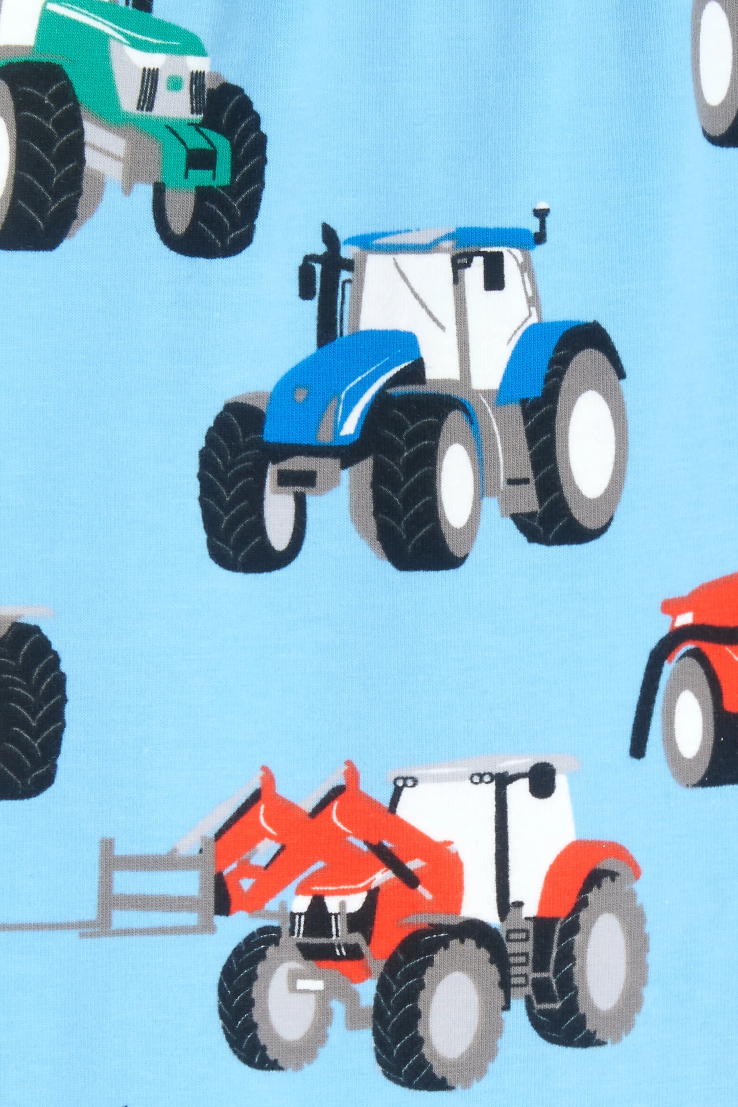 Lighthouse Pyjamas - Blue Tractor Print