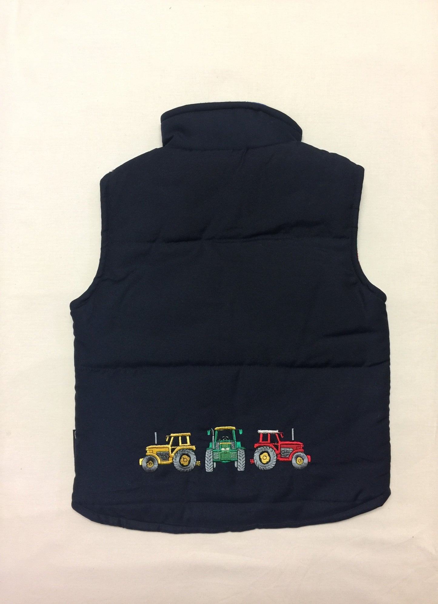 Boys' Tractor Bodywarmer in Navy