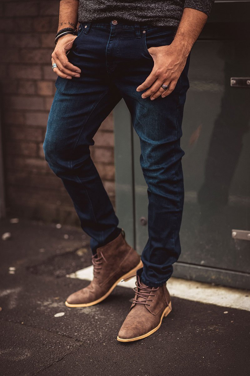 HOUSE OF CAVANI ELLIOT SLIM FIT JEANS (INDIGO)