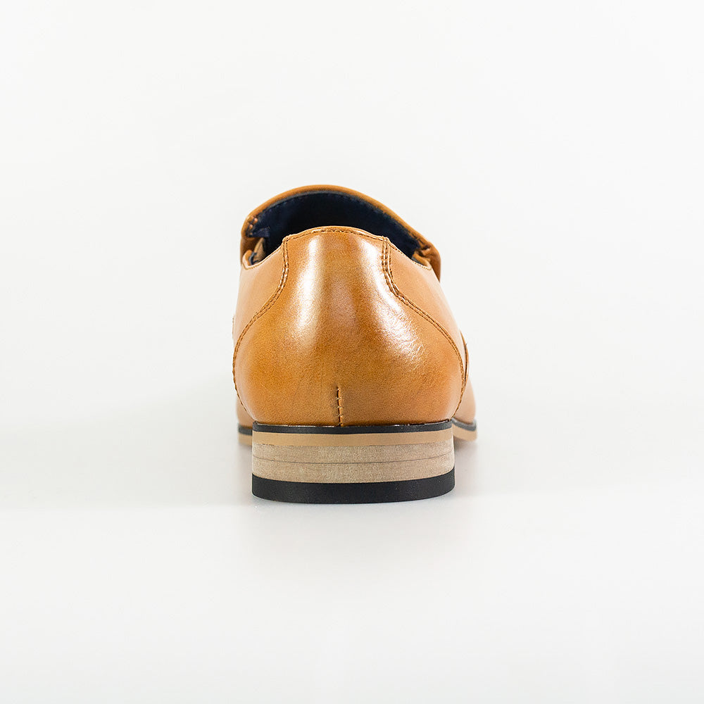 HOUSE OF CAVANI STRATA (TAN) FORMAL SHOES