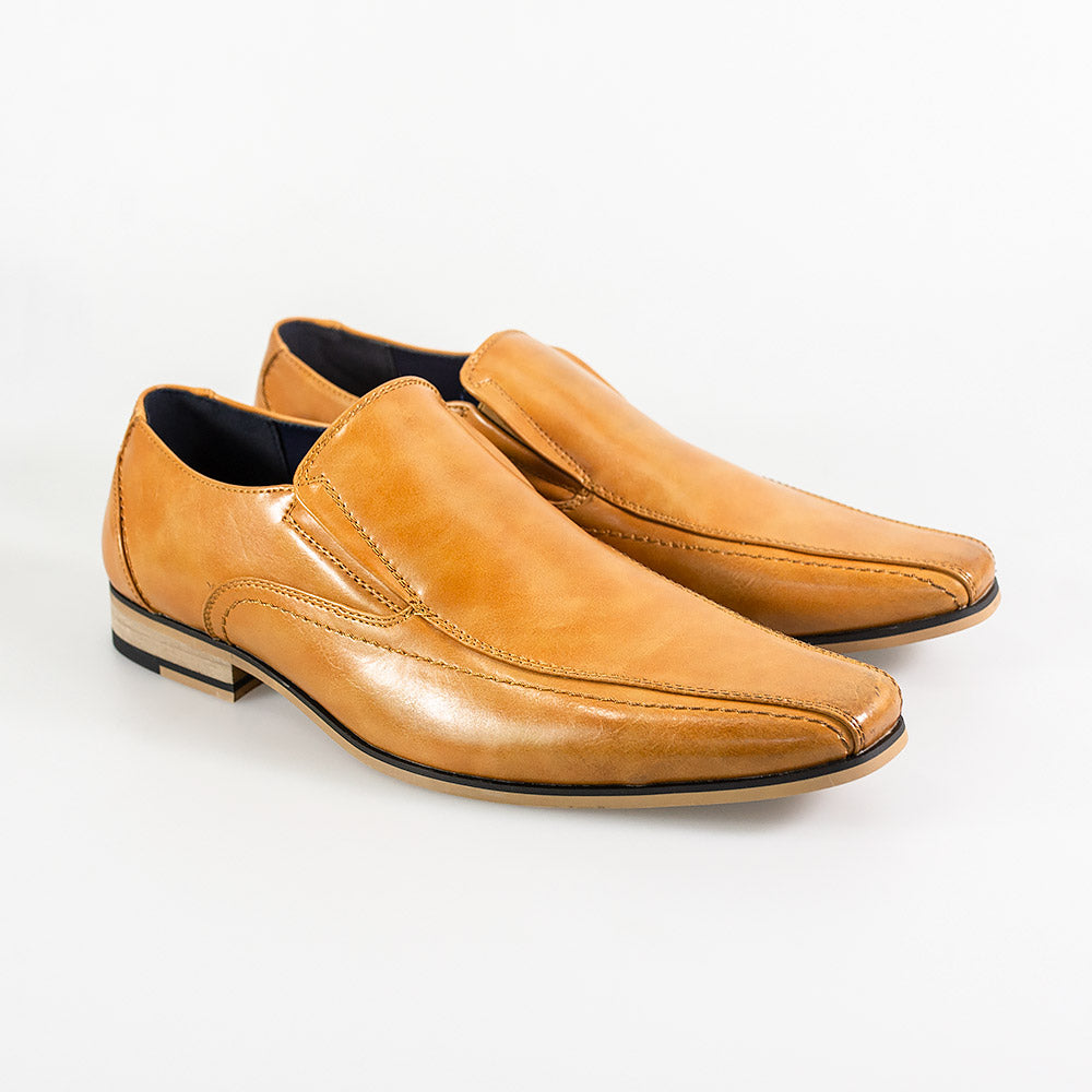 HOUSE OF CAVANI STRATA (TAN) FORMAL SHOES