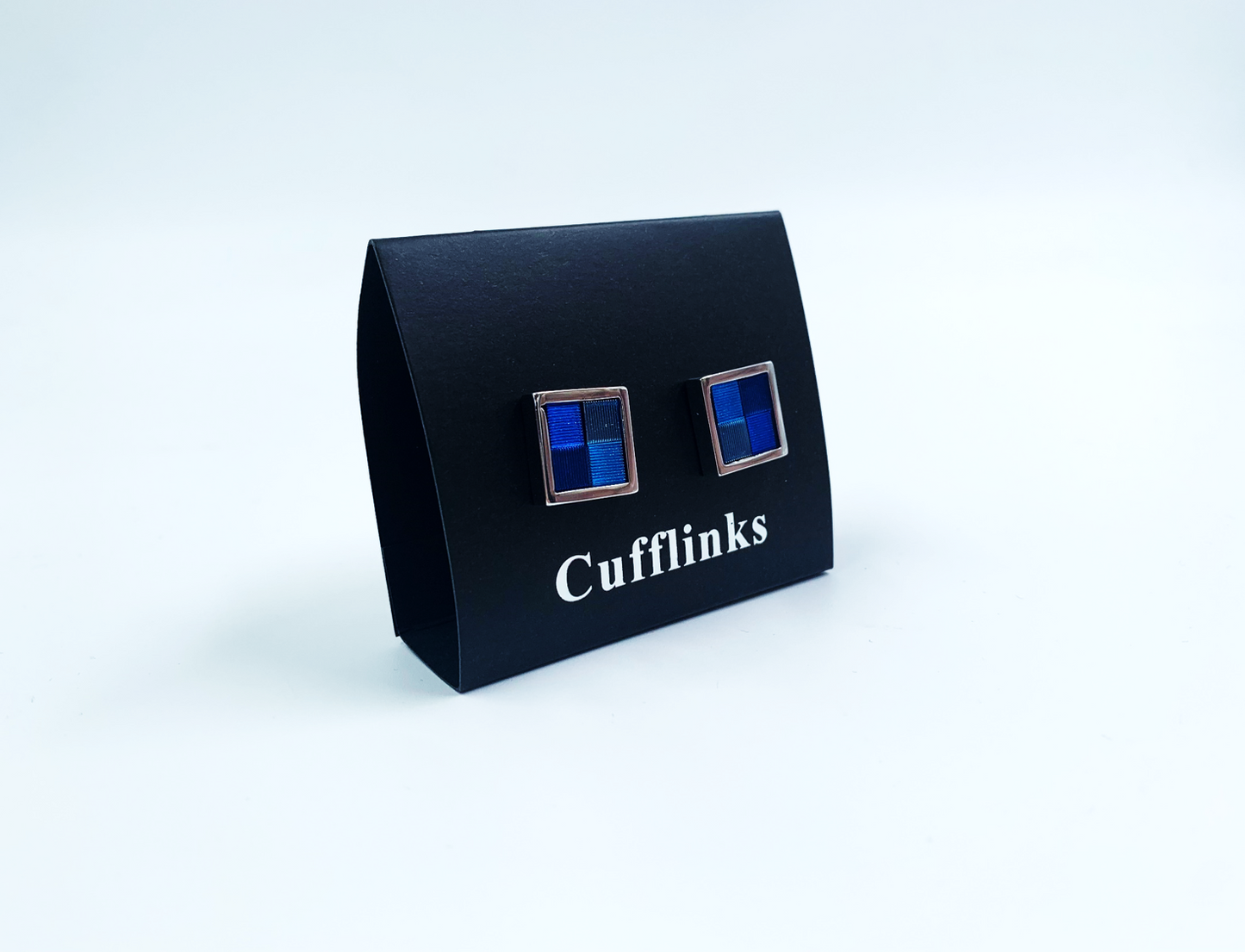 Blue Square Cufflinks