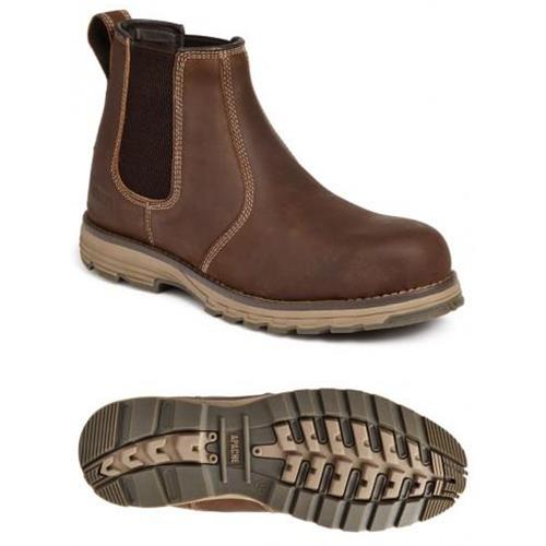 APACHE FLYWEIGHT SAFETY DEALER S3 , SRA BOOT (BROWN) FROM MILLS COUNTRY STORE