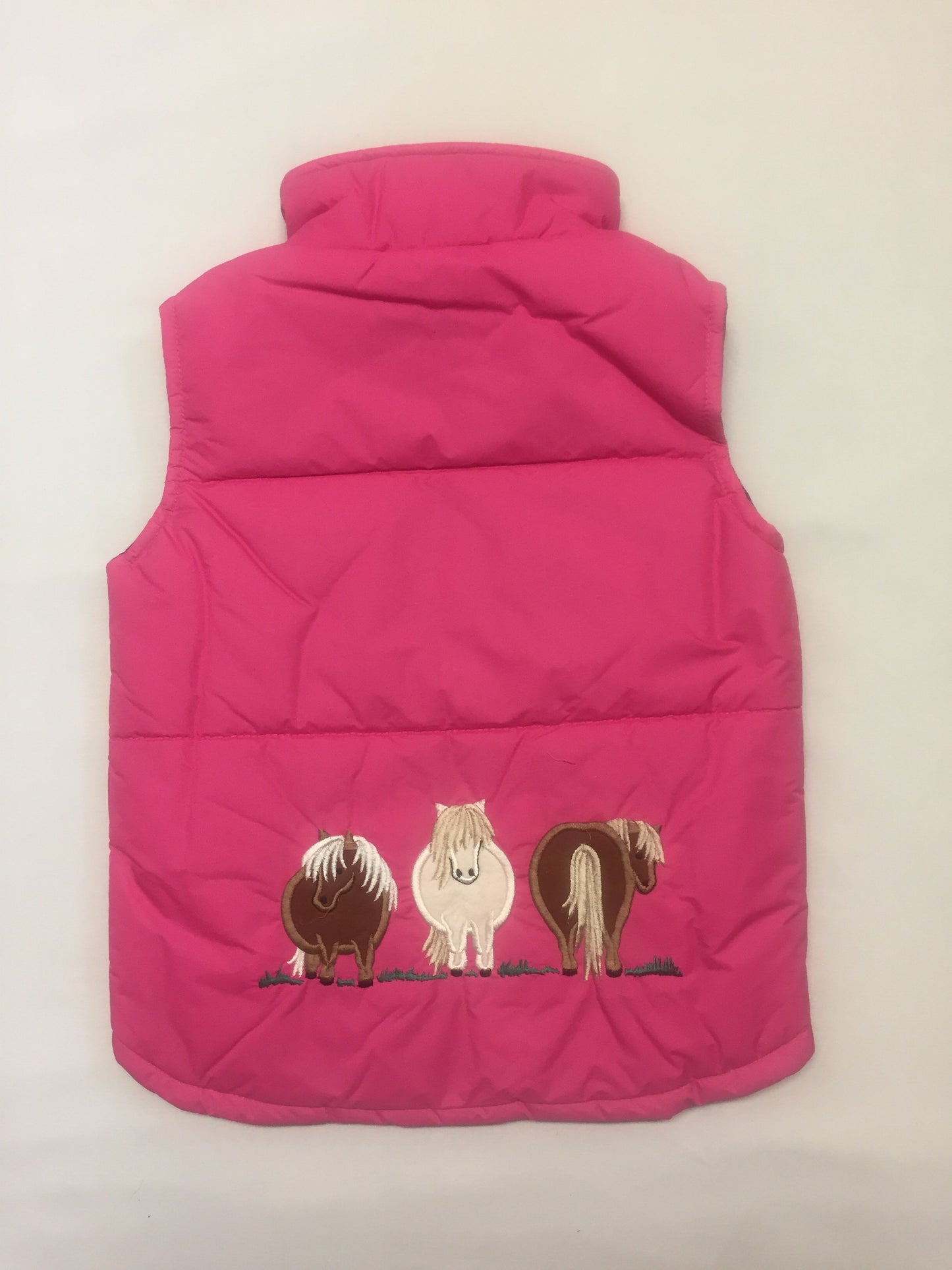 Girls' Pony Bodywarmer in Pink