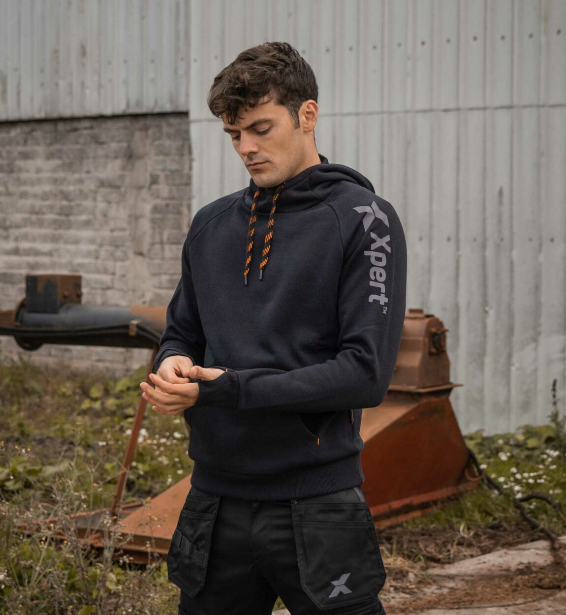 Xpert Pro Adults Pullover Hoodie Black