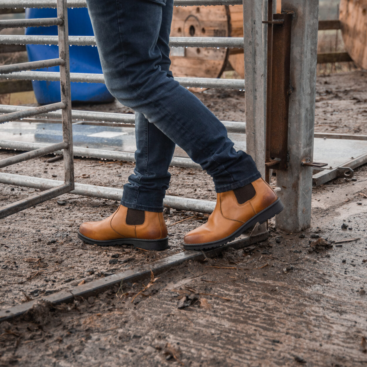 Xpert Heritage Saddler Dealer Boots Tan @ Mills Country Store