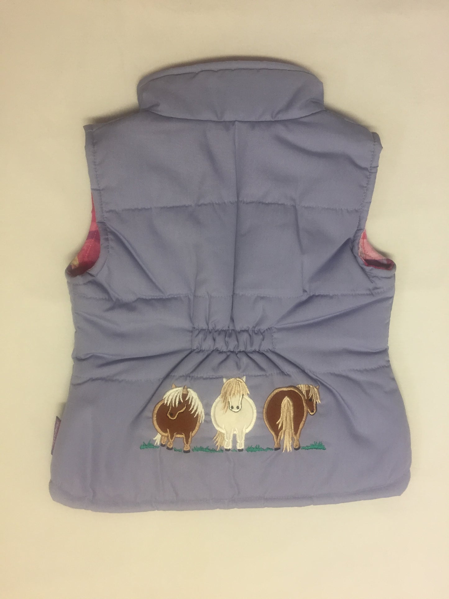 Girls' Pony Bodywarmer in Lilac